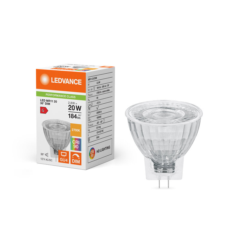 Osram parathom gu4 mr11 5w 927 345lm sales